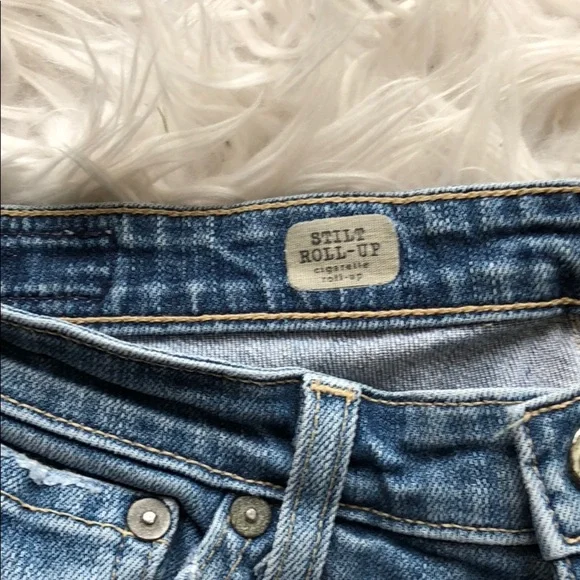 • AG Jeans • The Stilt Roll Up Jeans 19 Years 25 - Picture 3 of 6